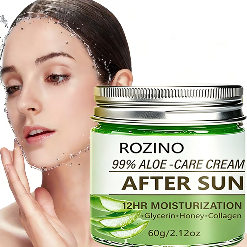 Hair Care With Aloe Vera - كريم العناية بجل الصبار بنسبة 99%،