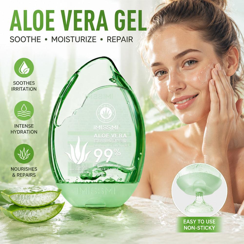 Hair Care With Aloe Vera - جل الصبار المهدئ للوجه بوزن 300