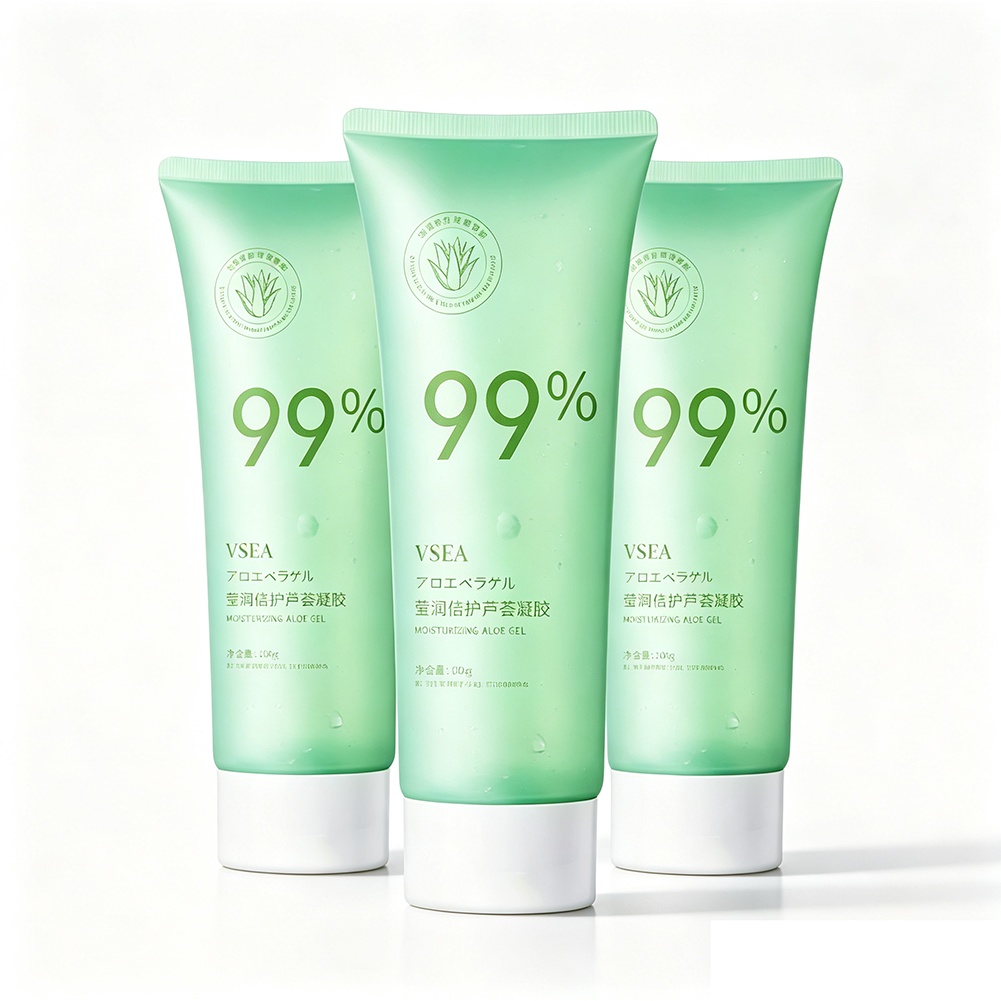 Hair Care With Aloe Vera - 1/3/5 قطع من جل الصبار النقي
