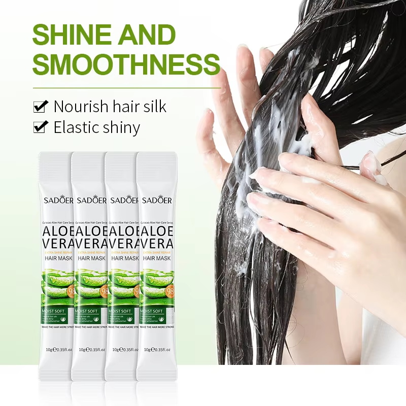 5 ثانية إصلاح سريع تغذي الشعر  - مراجعة Hair Care With Aloe Vera وسعره