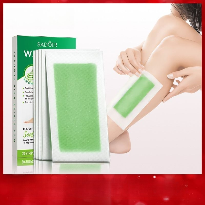 شرائط شمع لإزالة الشعر بالصبار - مراجعة Hair Care With Aloe Vera وسعره