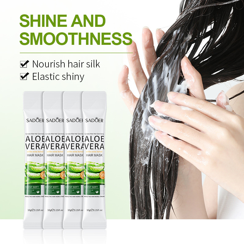 5 ثانية إصلاح سريع تغذي قناع ا - مراجعة Hair Care With Aloe Vera وسعره