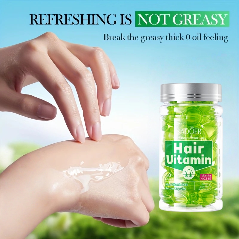 40 كبسولة من خلاصة الألوة فيرا - مراجعة Hair Care With Aloe Vera وسعره