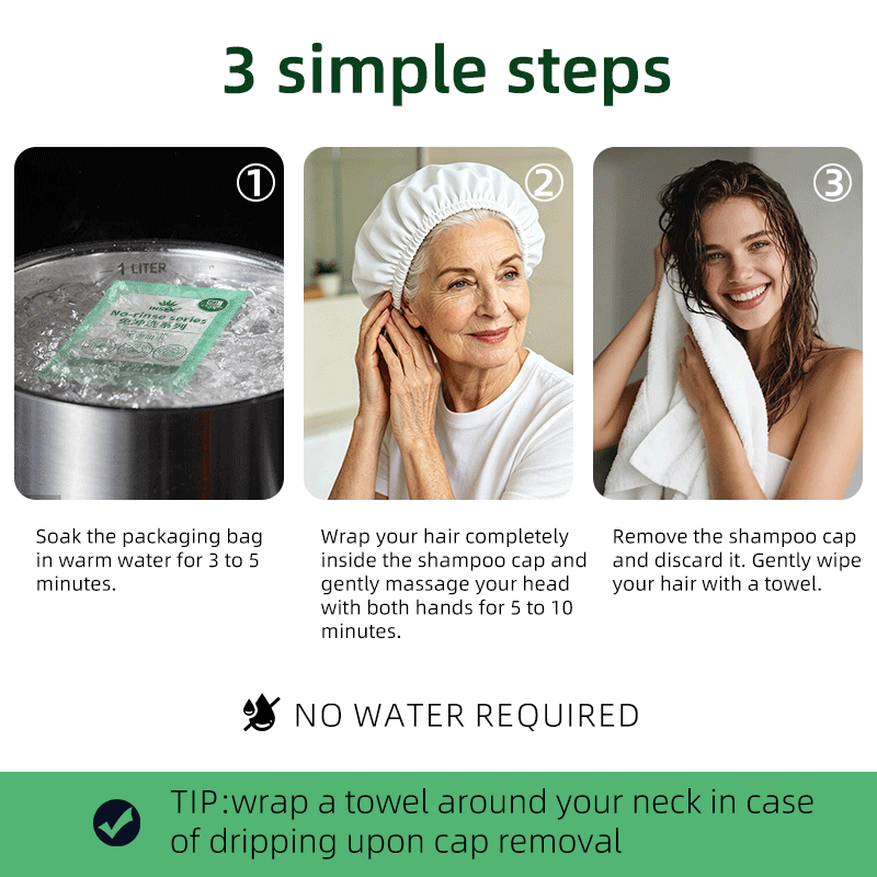 غطاء شامبو للاستخدام مرة واحدة - مراجعة Hair Care With Aloe Vera وسعره